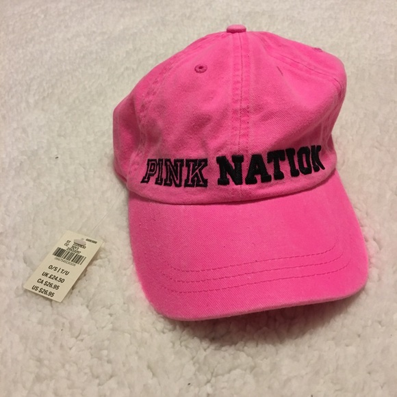 pink nation hat